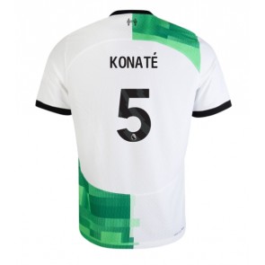 Liverpool Ibrahima Konate #5 Gostujuci Dres 2023-24 Kratak Rukavima